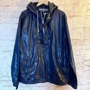 American Eagle pullover windbreaker jacket